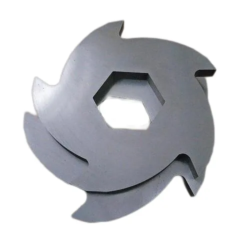 High Wear Resistant Plastic Metal Waste Recycling Double Shaft Shredder Blade
